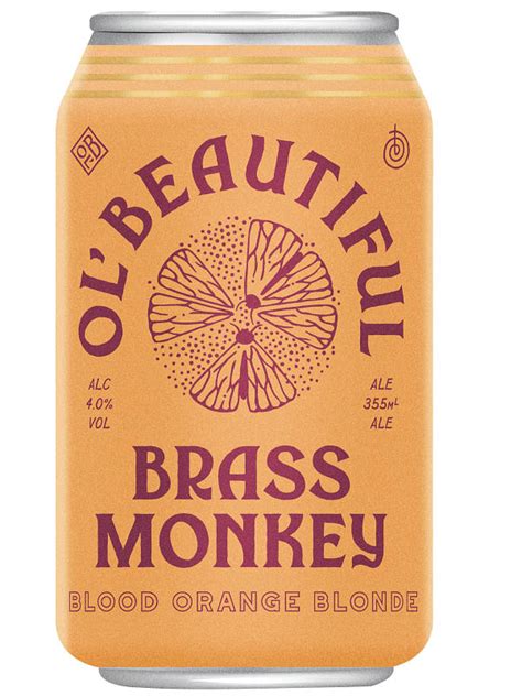 brass monkey blood orange.